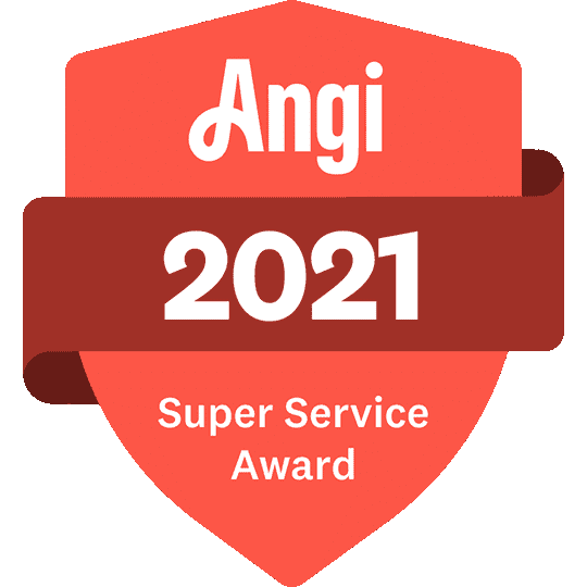 Angi Super Service Winner Badge