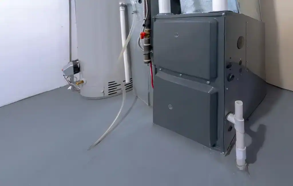 furnace replacing heat pump at home