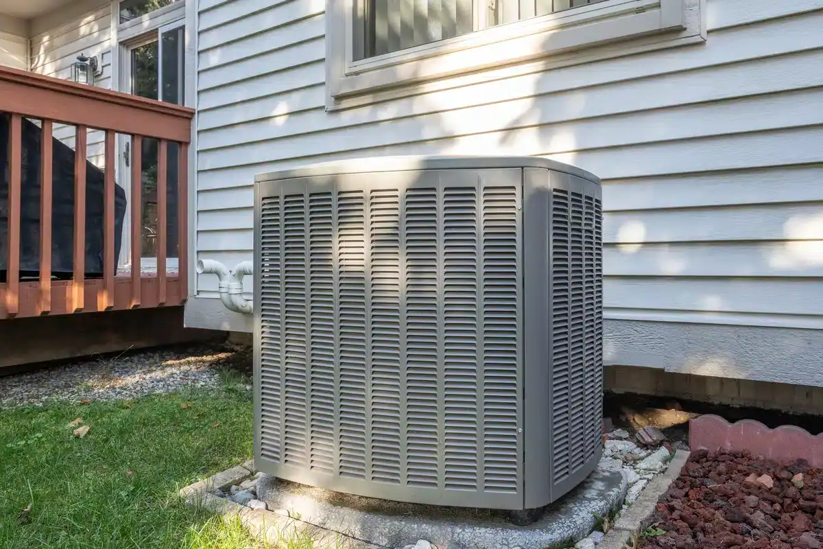 Hvac unit of residential