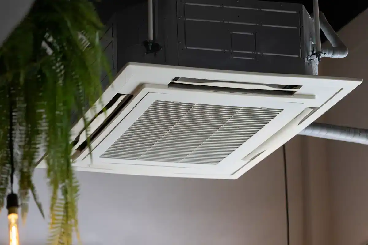 house air conditioner in clean condition