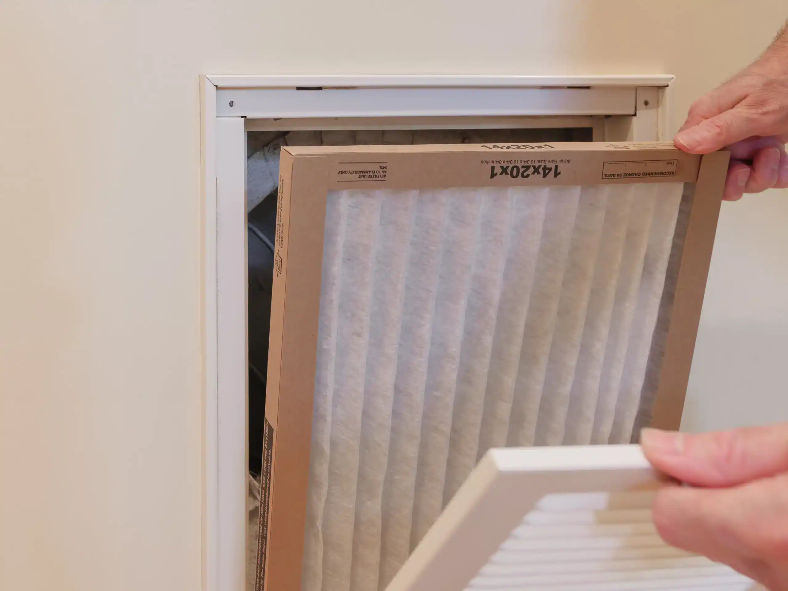 changing the house air filter