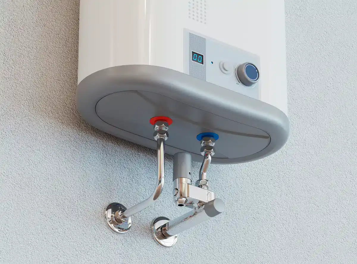 heater installed on wall