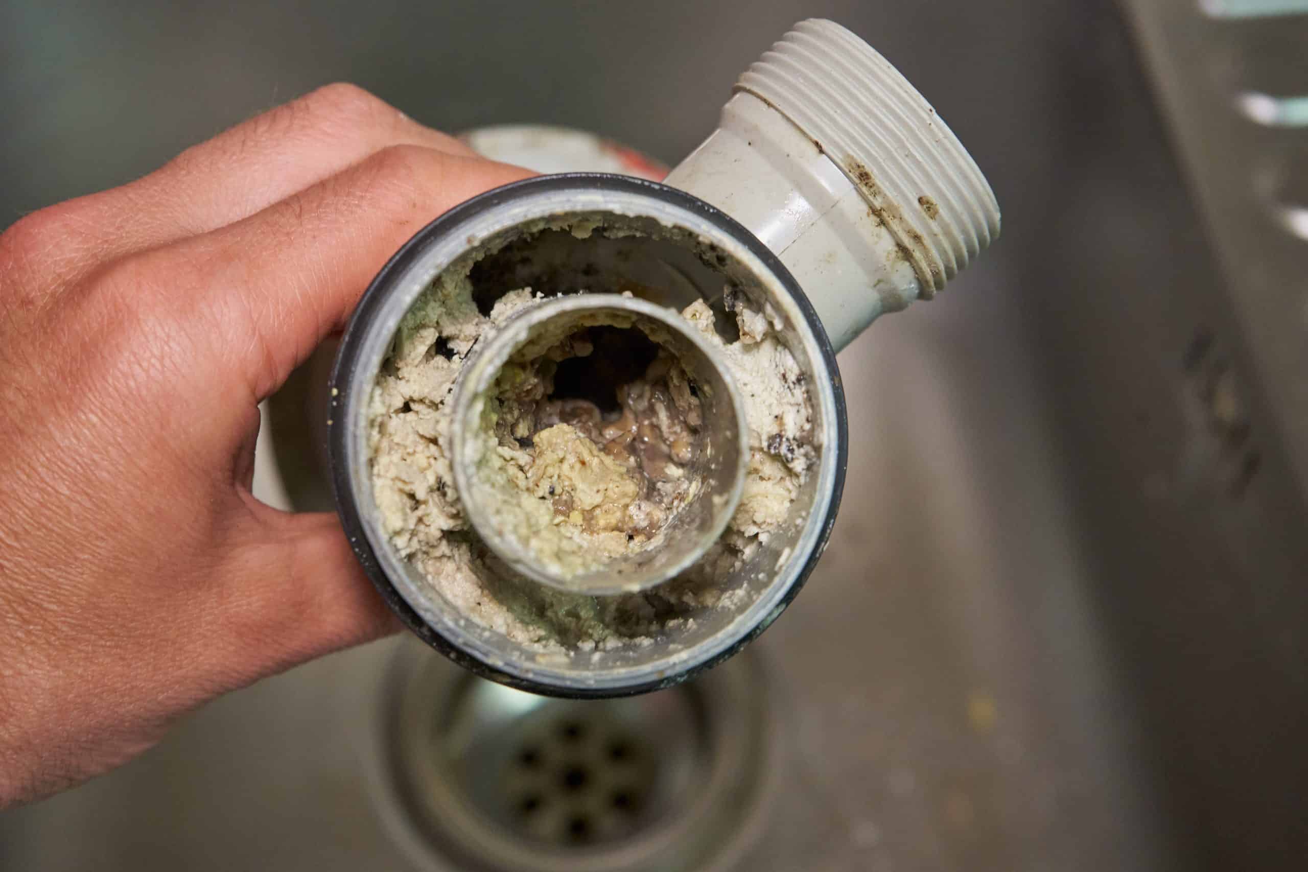 clogged drain
