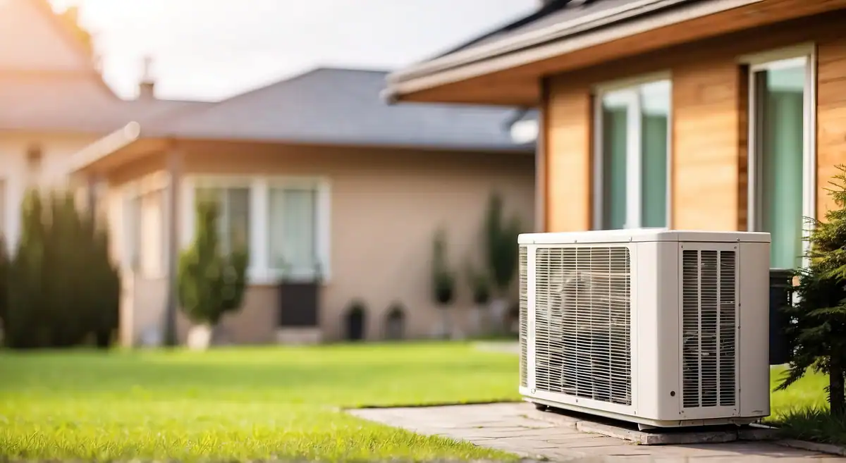 house hvac system-Forced air vs. central air.
